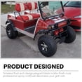 thumbnail image 4 of ECOTRIC Front Brush Guard Tubular Bumper Compatible with 1981-Up Club Car DS Models, Gas &amp; Electric Club Car Precedent Front Brush, 4 of 9