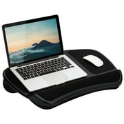LapGear Laptop Lap Desk, Black, Fits up to 15.6-in Laptop