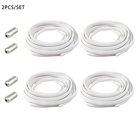 

Reduced！4pcs For Trainers Portable Without Ties With Buckles Sneakers Elastic Shoelaces