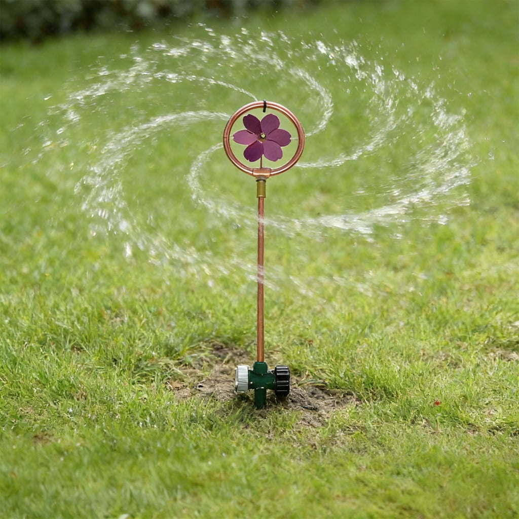 Whimsical Dancing Flower Whirling Sprinkler for Versatile Yard and Farm Use with Easy Installation Plant Irrigation