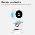 thumbnail image 3 of 1080P Mini WiFi Security Camera for Indoor Use, Wide 170 ° Lens, Motion Alert System, Infrared Night Vision, Cloud & TF Storage, Magnetic Mount Home Surveillance Cam (No SD Card), 3 of 12