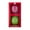 Pink/Lime Green, variant on 2-Count Iridescent Clear Jumbo Shatterproof Christmas Ornaments, 7.87 in, by Holiday Time