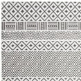 thumbnail image 5 of SAFAVIEH Cedar Brook Brigham Geometric Cotton Area Rug, Grey/Ivory, 8' x 10', 5 of 7