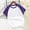 Purple, variant on FAMTKT Toddler Kids Girls Boys Short Sleeve T-Shirt Comfortable Solid Color Short Sleeve Cotton Shirt Top
