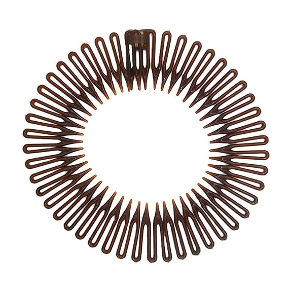 VANIDO 1pcs Flexi Combs Hair Band Zig Zag Headband Head Grip Women Ladies