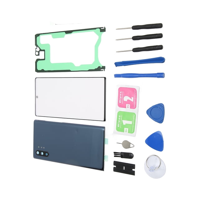 Rear Glass Screen Replacement, Replacement Easy Installation Professional Front Outer Glass Screen Perfect Fit Universal With Repair Tool Kit For Repairing