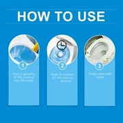 Toilet Cleaner, Toilet Bowl Cleaner, Self Activating Miracle Powder for Toilet Bowl Cleaning, Deep Cleaning
