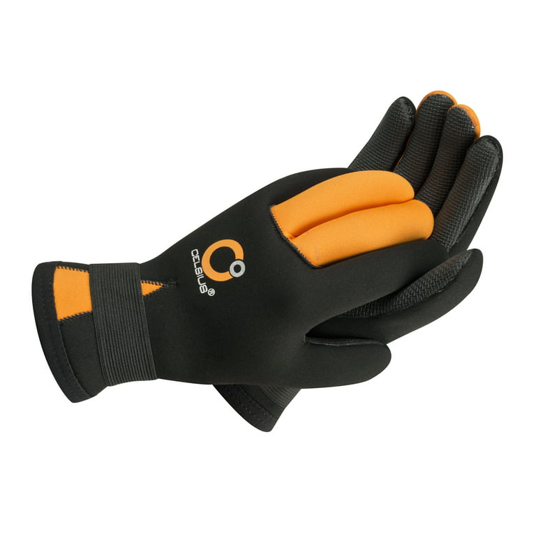 Celsius Neoprene Gloves and Hat Set for Adults, Unisex, Size Large