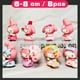 thumbnail image 3 of Caja sorpresa con figuras de My Melody n.° 1, juguetes SANRIO, decoración del hogar, colección de dibujos animados de anime japonés kawaii, lindo regalo de Navidad, 3 of 5