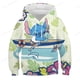thumbnail image 1 of Disney Stitch dibujos animados 3d impresión Kawaii niños niñas suelta Sudadera con capucha niños dibujos animados tendencia calle nueva primavera y otoño 140 heqiyong CONDUJO, 1 of 2