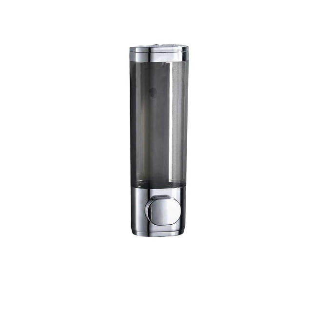 Toystoory Dispensador de fluidos de 300ML, contenedor de Gel de rellenable, botella de prensa para colgar en la pared, reutilizable para el hogar, Juegos de accesorios de baño Plata 1 PC Toystoory HA071891-05