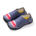 thumbnail image 2 of WEIGFI Child Toddler Boys Girls Water Shoes Barefoot Wide Toe Quick-Dry Beach Shoes Cartoon Print Lightweight Outdoor Sports Hiking Sneakers Camping Daily Funny Footwear,Light Gray,5.5-6 Years, 2 of 3