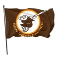 thumbnail image 1 of Tapiz con forma de bandera para colgar en la pared, diseño de los Padres de San Diego, Anime, 90 x 1, 1 of 1