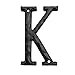 thumbnail image 3 of House Letter, 5 Inch High Cast Iron Home Address Letter, Perfect Matching the 5.5 Inch Cast Iron House Numbers (K), 3 of 4