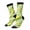 3 Black, variant on Fresh Sweet Corn Pattern Sport Socks for Women and Men Crew Socks Sporty Calf Socks Casual Socks
