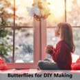 thumbnail image 4 of IFANLANDOR 6Pcs Diy Glitter Powder Butterflies Butterfly Shape Christmas Decorations For Shopping Center Photo Props, 4 of 8