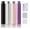 Black, silver, pink, purple, variant on Travel Perfume Bottle 4 Pack 10ml Refillable Atomizer, Twist-Up Leakproof Spray for Cologne Essential Oils, Black Silver Blue Gold