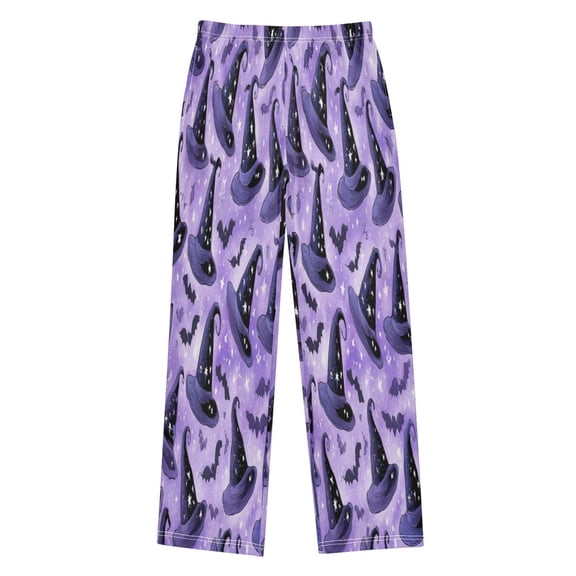 Boy's Pajama Pants Boys' Long Sleep Pants Children's Pajama Pants Loose Fitting Pajama Pants are Convenient to Put on and Take off S Halloween Hat