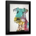 thumbnail image 1 of Ogren, Sarah 11x14 Black Modern Framed Museum Art Print Titled - Abstract Dog, 1 of 5