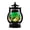 Green, variant on Vintage Mini LED Oil Lamp, Battery Operated Halloween Light, Classic Spooky Decor Lamp, Portable Tabletop Light, Multi-use Ornament for Indoor Space, Outdoor Area and Themed Party, Orange