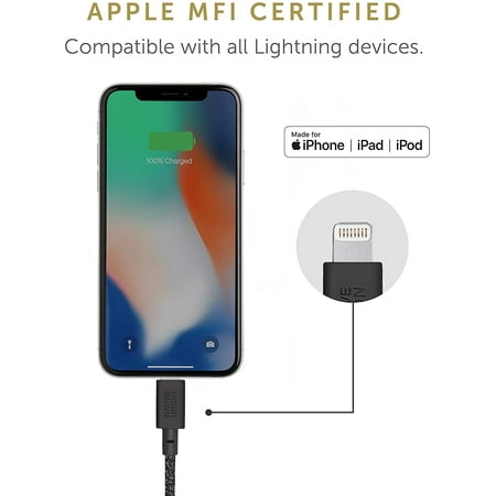 Native Union - 4' Lightning-to-USB Type-A Cable - Cosmos
