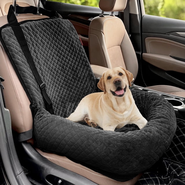 Asiento para Auto para Perro MagicFox 51x51 cm, Suave, Lavable, Tipo Elevador