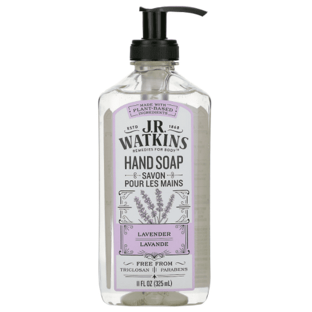 J.R. Watkins Liquid Hand Soap Lavender 11 Oz(Pack of 1)