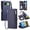Darkblue, variant on Allytechgroup for Google Pixel 6a Wallet Case with Card Slot, RFID Blocking PU Leather Flip Stand Phone Case with Lanyard Shoulder Strap for Shockproof Protective Bumper, Black