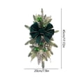 thumbnail image 2 of Guirnalda navideña de ambiente hogareño, guirnalda decorativa (con luz), verde, 2 uds., 2 of 3