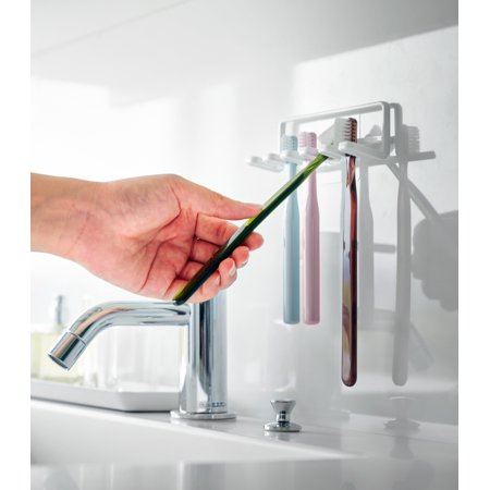 (メール便送料無料)( フィルムフック 歯ブラシ ホルダー 5連 タワー ) tower 組み合わせ 山崎実業 公式 オンライン 通販 洗面所 お風呂 浴室 浮かせる