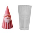 thumbnail image 1 of SGACAI Molde de silicona para velas de Papá Noel en 3D, para hacer coronas de bricolaje, arcilla enana, yeso Res λ√, 1 of 7