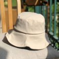 thumbnail image 6 of CoCopeaunts Large Bucket Hat Women Elegant Big Wavy Brim Sunscreen Sunshade Fisherman Hat Female Sweet Daily Casual Wild Wear, 6 of 8