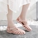thumbnail image 5 of Sandalias con punta inferior suave para adultos, primavera y verano, zapatos planos con agujeros huecos para mujer, zapatos de gelatina, sandalias de playa, zapatos de plástico de estilo romano, 5 of 6
