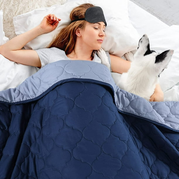 Mahli microfiber 15lb weighted blanket sales
