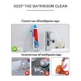 thumbnail image 5 of Self Closing Toothpaste Caps, Reusable Silicone Dispenser Covers for Kids & Adults, Dustproof & Leakproof, Easy Squeeze for Bathroom Travel, 5 of 7