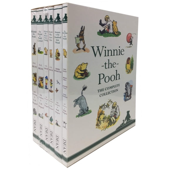 Winnie-The-Pooh The Complete Collection 6 Books Set By A. A. Milne - Ages 7-9 - Paperback