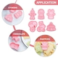 thumbnail image 2 of 6pcs Circums Emporte-Pièce Circus Fondant Moules en Plastique Outils de Cuisson de Cuisine, 2 of 7