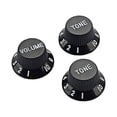 thumbnail image 4 of 3 Pieces Guitar Knobs Small Color Music Instrument Top Spare Parts Control Caps Part Music Instrument Fitting Guitars Volume Tone Knob Replacing Fittings, 4 of 6