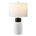 thumbnail image 2 of SAFAVIEH Ventrus 25 in. Ancient Inspirations Table Lamp, Black/White, 2 of 6
