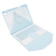 thumbnail image 4 of Funda para teclado con teclado inalámbrico, panel táctil, portalápices integrado, funda para teclado para IOS Tablet Pro 11 pulgadas 4. 3. 2. Azul, 4 of 8