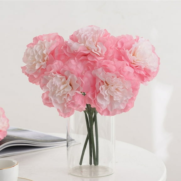 HengDidi Realistic Artificial Flower Bouquet - 27cm Stemless Fake Flowers for Wedding Centerpiece Home Wall Decor Office Cafe Display