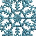 thumbnail image 4 of Bewildely 12 piezas de decoración de copos de nieve de Navidad portátiles para interiores y exteriores, decoración para sala de estar, adorno Kits de decoración para fiestas Azul claro, 4 of 6