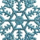 thumbnail image 4 of Bewildely 12 piezas de decoración de copos de nieve de Navidad portátiles para interiores y exteriores, decoración para sala de estar, adorno Kits de decoración para fiestas Azul claro, 4 of 6