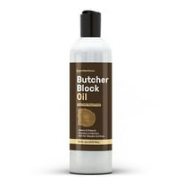 Unpretentious Butcher Block Oil, 16 fl oz, Safe for Butcher Blocks, Cutting Boards, Countertops & Wood Utensils