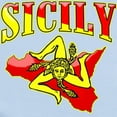 thumbnail image 2 of CafePress - Sicily Sicilian Trinacria Infant Bodysuit - Baby Light Bodysuit, Size Newborn - 24 Months, 2 of 4