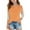 Orange, variant on SERTG Children Casual T Shirts Kids Loose Soft Soid Color Block Crew Neck Tunic Tops 3/4 Sleeve Tees Spring Fall Blouses for 4-15 Years(Beige,13 Years)