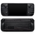 thumbnail image 1 of Design Skinz - Compatible with Steam Deck - Skin Decal Protective Scratch-Resistant Removable Vinyl Wrap Cover - Black Wood Texture, 1 of 5