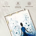 thumbnail image 6 of Elephant Stock Butterfly Ballerina Wall Art - Vertical Canvas Wall Art - Living Room Wall Decor - Dance Canvas - Blue And White Decor By Ashvin Harrison - 8" x 12", 6 of 8