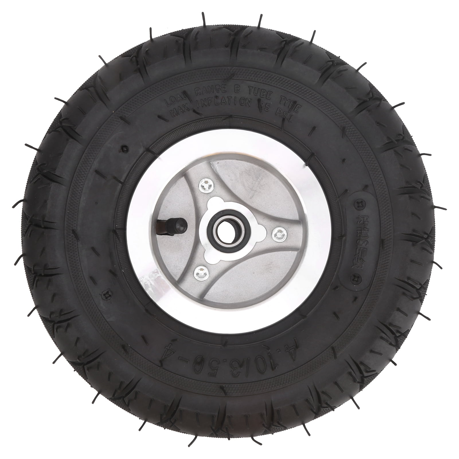 Spptty Scooter Rubber Tire,4.10‑3.50‑4 Electric Scooter Tire With Wheel