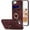 Red, variant on Designed for iPhone 8 Case/iPhone 7 Case/iPhone SE 3rd Generation Case/iPhone SE 2020 Case/,Card Holder Kick-stand,Ring Holder Stand,Shockproof Leather Protective Wallet Cover (4.7-inch) (Pink)